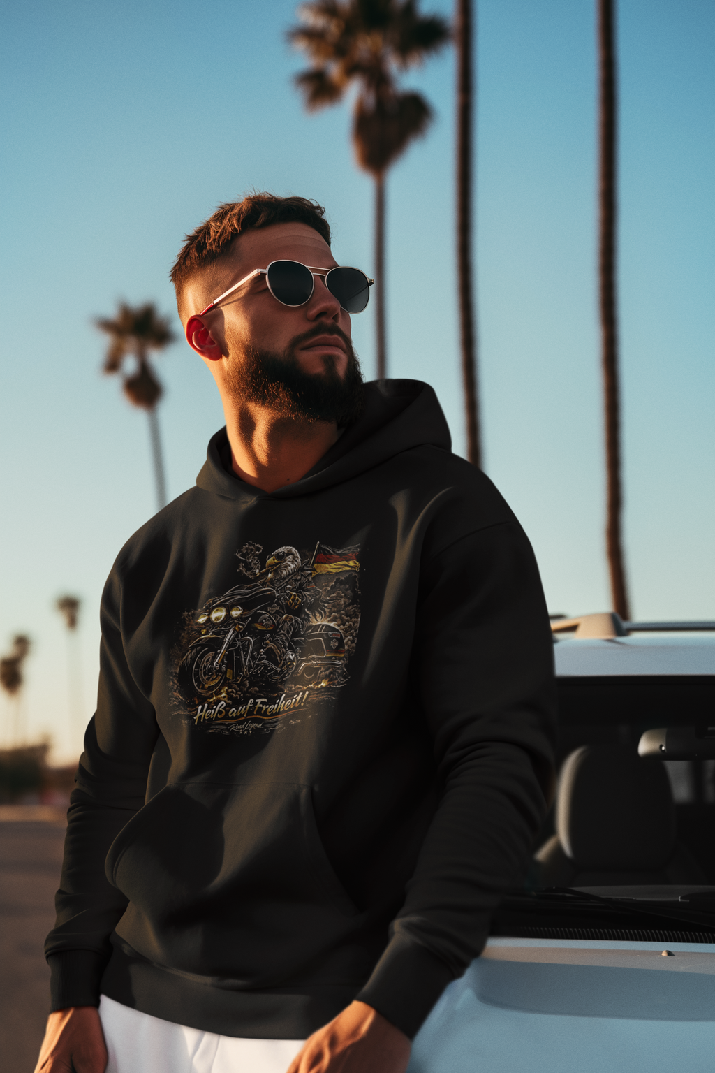 Deutscher Adler on the Road Hoodie