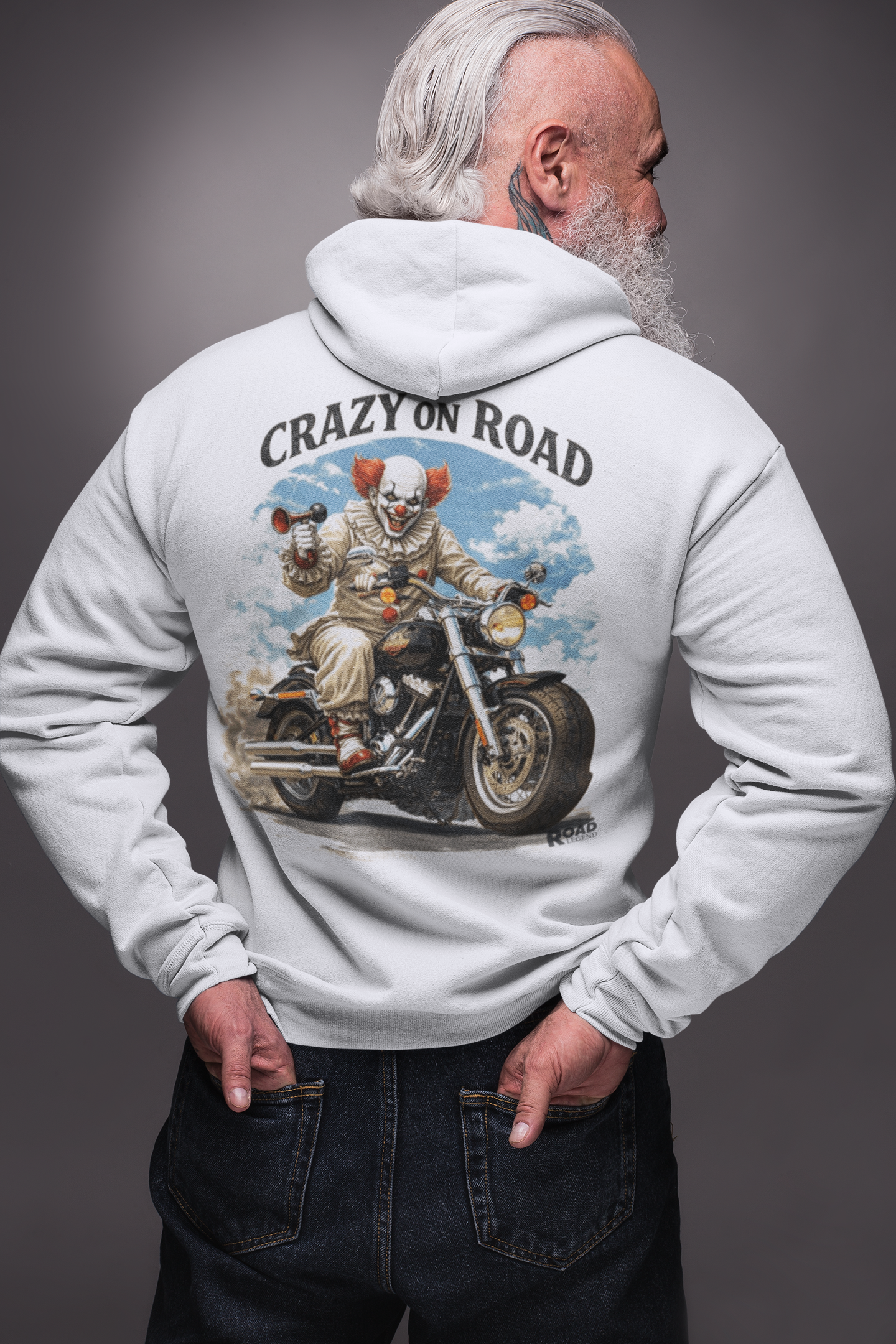 CRAZY ON ROAD HOODIE